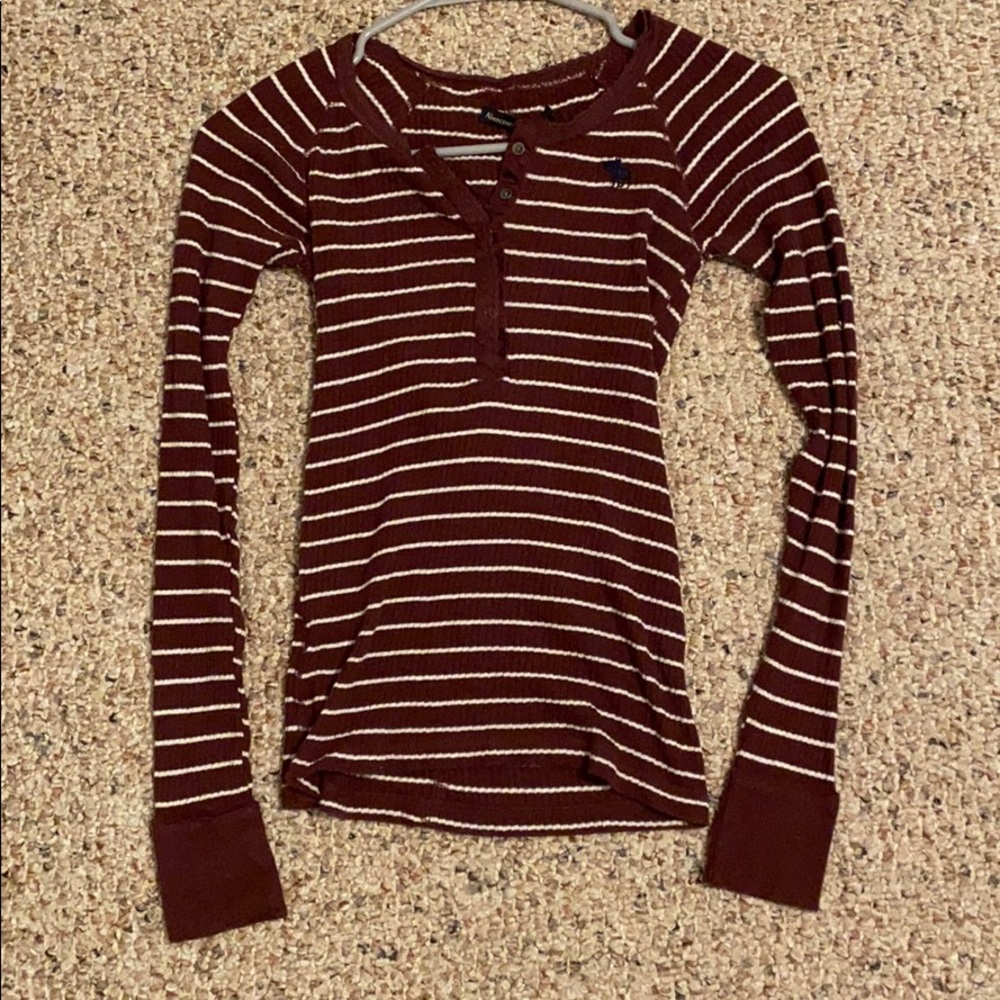 Abercrombie and fitch stripped shirt